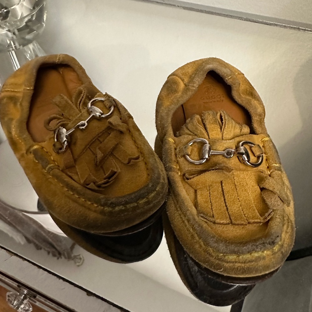 Gucci baby loafers